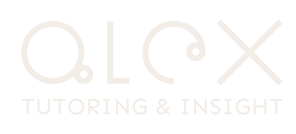 Alex english logo